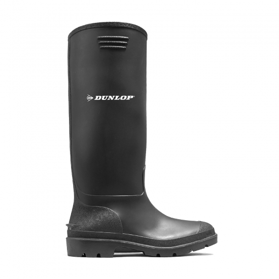 Botas de agua Dunlop PVC negras - DUNLOP