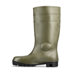Bota Dunlop PVC Verde S5 Acero SRA - DUNLOP