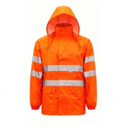Chaqueta Impermeable De Alta Visibilidad - FOR WEAR