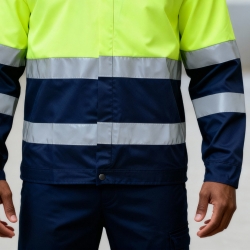 Chaqueta De Alta Visibilidad Bicolor 65% Poliéster / 35% Algodón 200G/M² - FOR WEAR