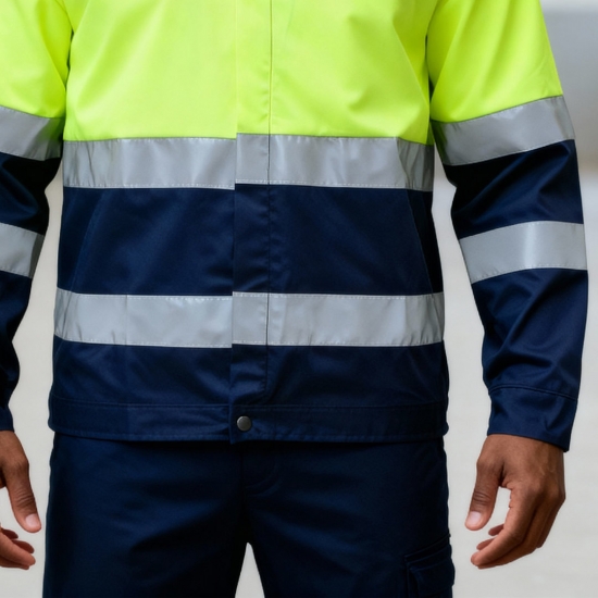 Chaqueta De Alta Visibilidad Bicolor 65% Poliéster / 35% Algodón 200G/M² - FOR WEAR