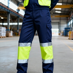Pantalón De Alta Visibilidad Bicolor 65% Poliéster / 35% Algodón 200G/M² - FOR WEAR