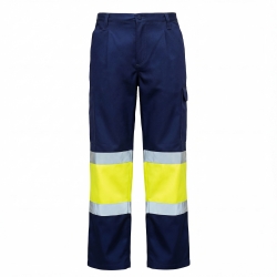 Pantalón De Alta Visibilidad Bicolor 65% Poliéster / 35% Algodón 200G/M² - FOR WEAR