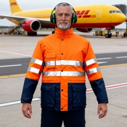 Parka De Alta Visibilidad 4 En 1 - FOR WEAR