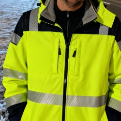 Chaqueta Softshell de Alta Visibilidad - FOR WEAR