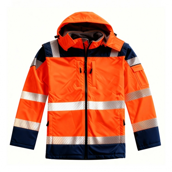 Chaqueta Softshell de Alta Visibilidad - FOR WEAR