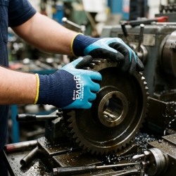 Guante De Poliéster/Spandex Con Doble Recubrimiento De Nitrilo Espumado - GLOVA