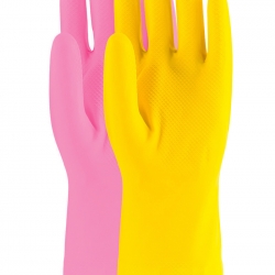 Guante De Fibra De Algodón Con Recubrimiento De Látex De 30 Cm - RUBBEREX