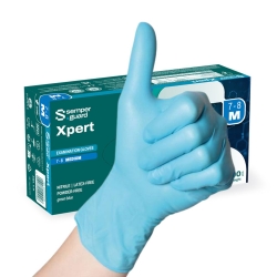 Caja 100 (S-L) 90 (Xl) Guantes De Nitrilo Sin Polvo - SEMPERGUARD