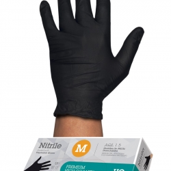 Caja 100 Guantes De Nitrilo Sin Polvo - RUBBEREX