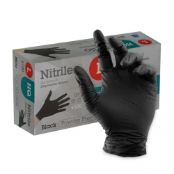 Caja 100 Guantes De Nitrilo Sin Polvo - RUBBEREX