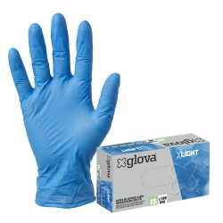 Caja 100 Guantes de Nitrilo XLight - GLOVA