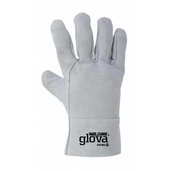 Guante Soldador De Cuero De Bovino Gris 27 Cm - GLOVA