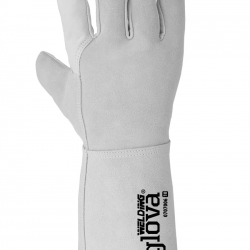 Guante De Soldador Mixto De Bovino Gris 35 Cm - GLOVA