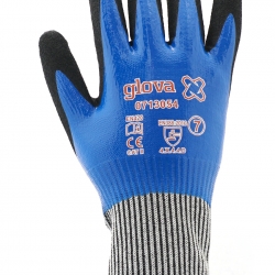 Guante Anticorte Con Doble Recubrimiento De Nitrilo - GLOVA