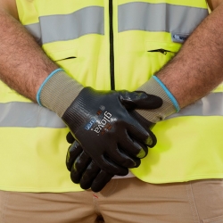 Guante Anticorte con Doble Recubrimiento de Nitrilo - GLOVA