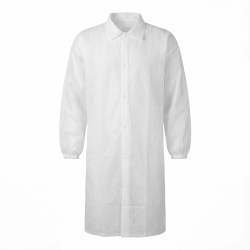 Bata De Polipropileno Con Cierre De Muelles - FIELD