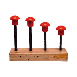 Seta De Protección De Plástico Rojo - CLIMAX