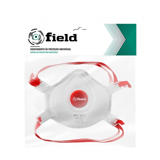 Blíster 2 Máscaras FFP3 Con Válvula - FIELD Blíster 2 Máscaras FFP3 Con Válvula - FIELD