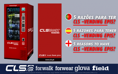 5 razones para disponer de máquinas expendedoras de EPI de CLS Brands - Vending®